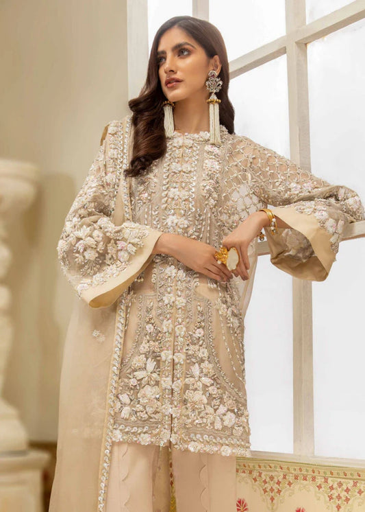 Ivory Luxe Embroidered