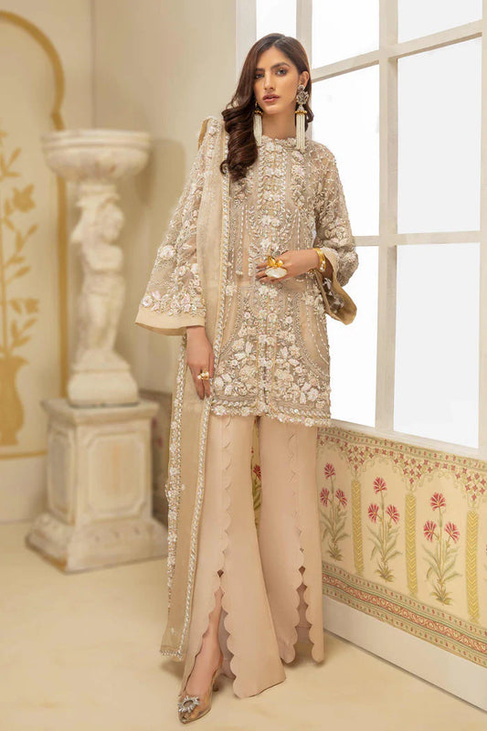 Ivory Luxe Embroidered