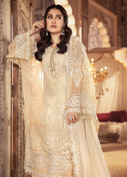 Embroidered unstitched